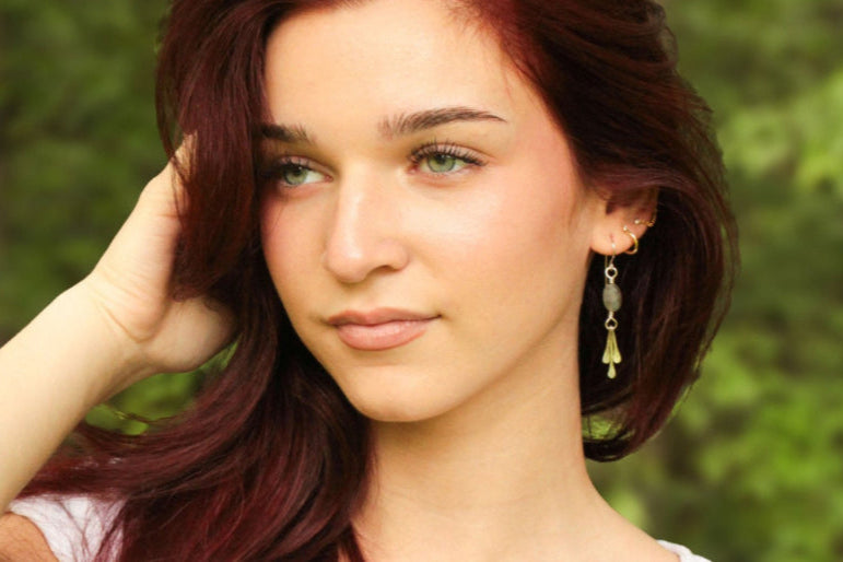 handmade copper and silver jewelry woman-owned brand made in the usa carrie foscato design