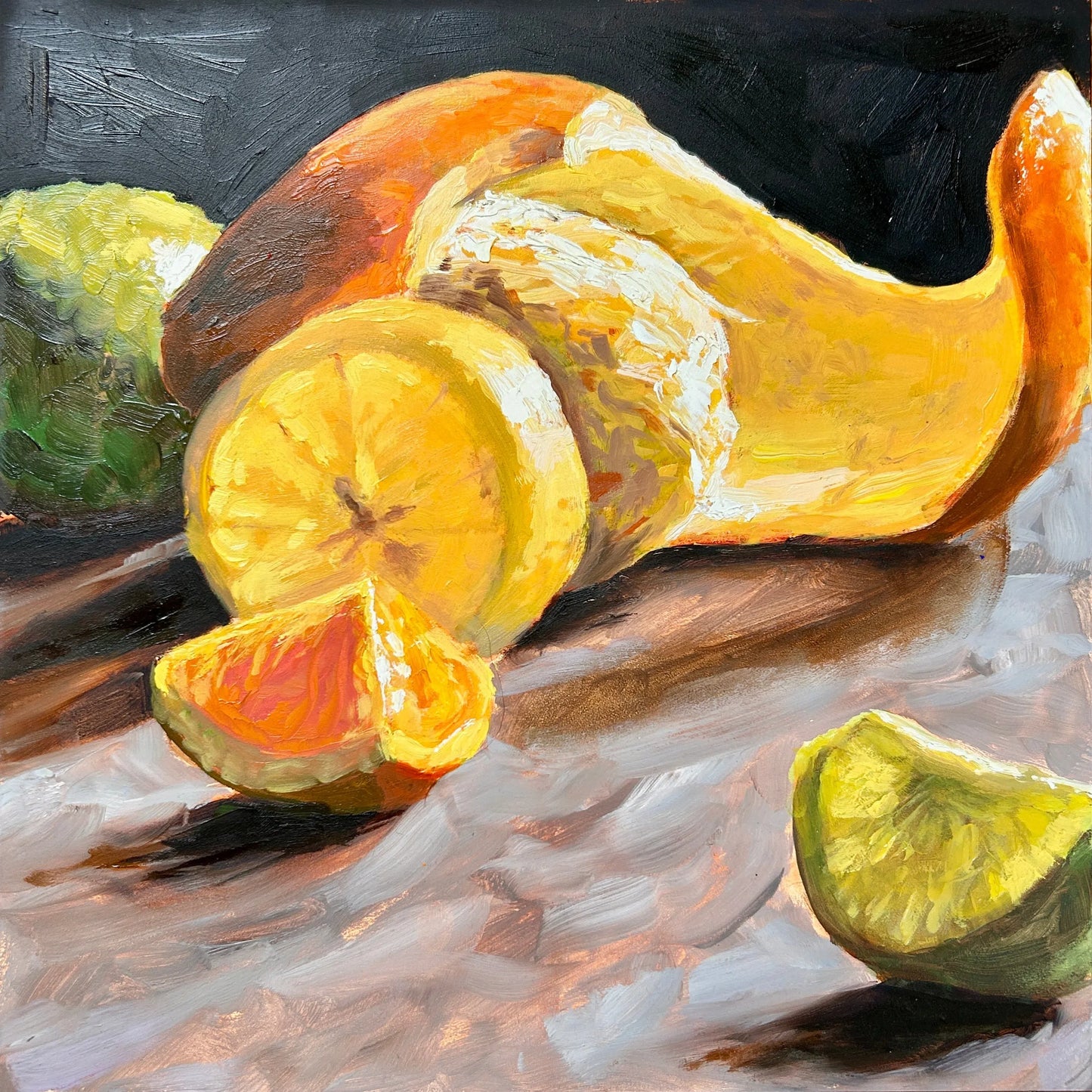 Citrus Still-life Oil Painting