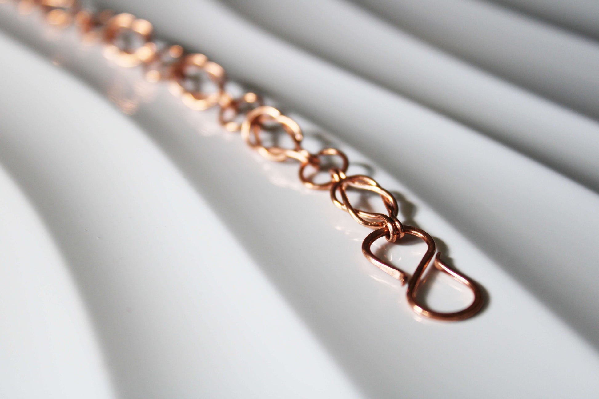 Lover's Knot Copper Bracelet