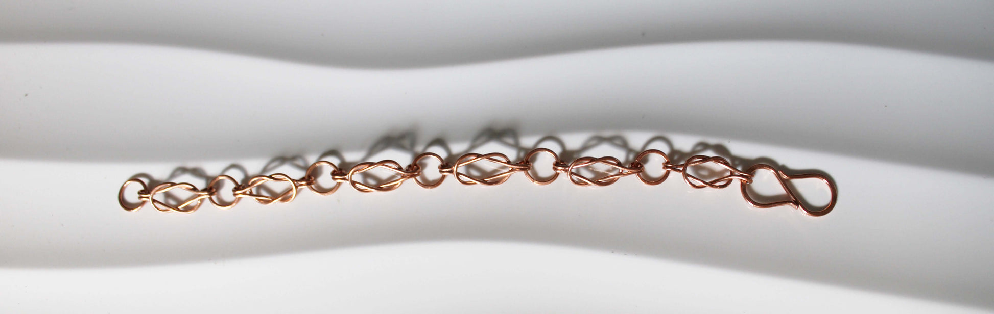 Lover's Knot Copper Bracelet