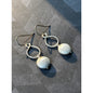 handmade sterling silver dangle earrings overhead1