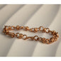 Extra Wrap Infinity Chain Link Bracelet in Copper