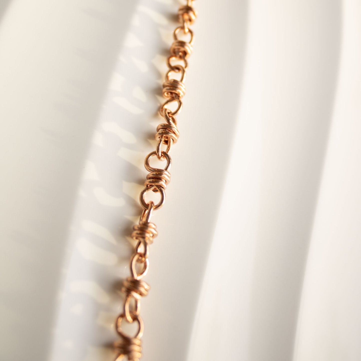 Extra Wrap Infinity Chain Link Bracelet in Copper